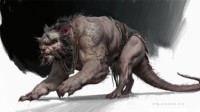 《黑神话悟空》新怪物原画公布 双头鼠妖、是非鼠怪